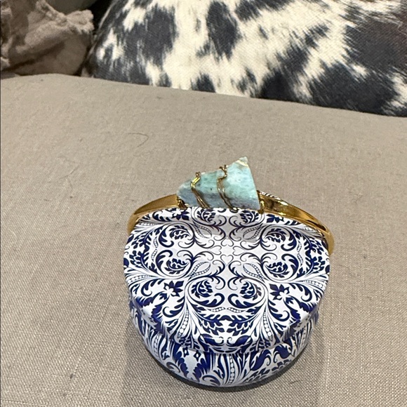 Chrysocolla Cuff Bracelet - Picture 4 of 5